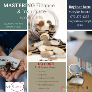 Mastering Finance & Insurance Workshop